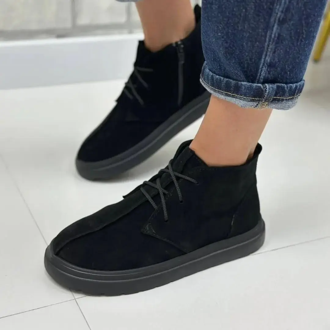 Ankle Boots Suede Or Leather Comfortable Demi Season