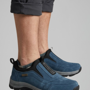 Men's Orthopedic Slip-on Walking Shoes With Slip-on Design For All-day Comfort