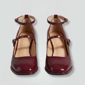 Women's Mary Jane Shoes With Low Block Heel For Everyday Wear