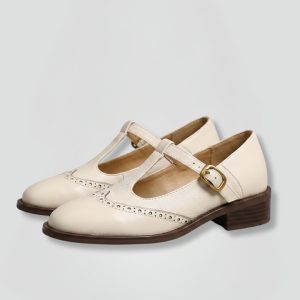 Women's Mary Jane Shoes With T Strap Closure For Everyday Wear