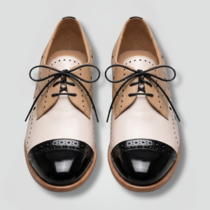 Women's Oxford Shoes With Low Hee For Office Wear