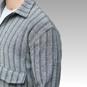 Men's Lightweight Cotton Bomber Jacket: Spring/fall Casual Style