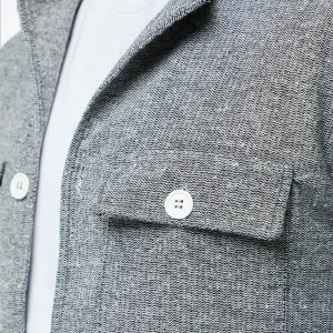 Men's Casual Jacket And Pants Set: Elastic Waist