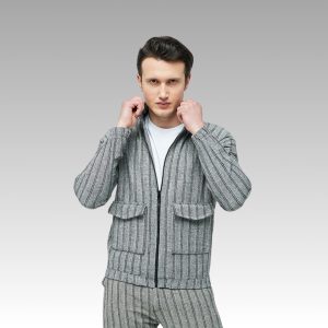 Men's Lightweight Cotton Bomber Jacket: Spring/fall Casual Style