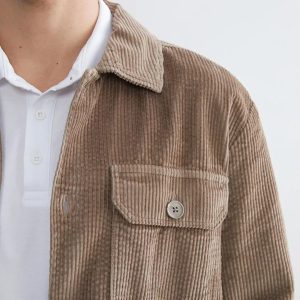Men's Corduroy Jacket: Retro Casual Cotton Winter Coat