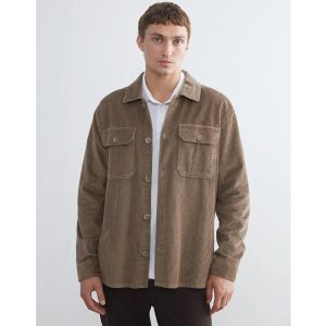 Men's Corduroy Jacket: Retro Casual Cotton Winter Coat